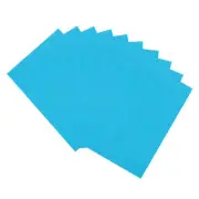 10 Sheets Glitter Foam Sheets Craft Adhesive Sheets EVA Foam Sheets Blue