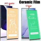 2X HD Ceramic Curved Film Screen Protector For Samsung Galaxy S25 S24 S23 22 21