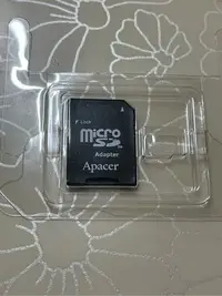 在飛比找Yahoo!奇摩拍賣優惠-全新Apacer Micro SD Adapter 轉卡