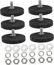 6pcs Car Magnet Phone Holder Rubber Coated Magnets for Camera Mounting