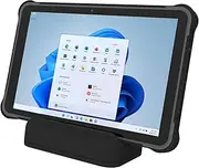 10.1-inch Windows 11 Pro Rugged Tablet,Industrial Tablet PC with 1D/2D Scanner and Docking Station