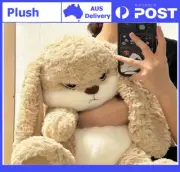 Large Size Angry Rabbit Plush Cute Animal Plushie Doll Kawaii Stuffed Soft Toys