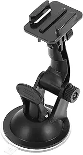 Suction Cup Camera Mount for Dash Cams Action Cameras Easy Installation Versatile Windshield Mount Durable Design Flexible Shooting Angles