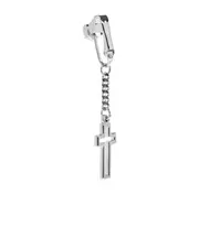 Dsquared2 Cross Pendant Single Earring One size silver