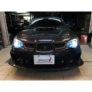 SUBARU WRX impreza 硬皮鯊 05-07 08-14 年 導光式樣 魚眼大燈組