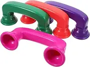 4pcs Colored Whisper Phones for Reading for Classroom Early Learning Fun Cognitive Development Safe Design Engaging