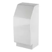 Heat Base 750 3 in. Right-Hand End Cap for Baseboard Heaters White