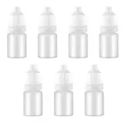 10pcs Plastic Squeezable Bottles Plastic Squeezable Dropper Bottle