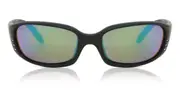 Costa Del Mar Brine Polarized BR 11 OGMGLP Men's Sunglasses Black Size 58