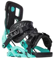 FLOW Fuse Fusion BlackAqua Snowboard Bindings NEW XL (11-15)