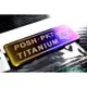 POSH |  PK7 鈦合金 長方形 反光片 飾牌 反光板