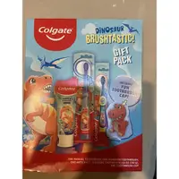 在飛比找蝦皮購物優惠-美國Colgate高露潔兒童電動與一般牙刷潔牙組2隻組-可愛