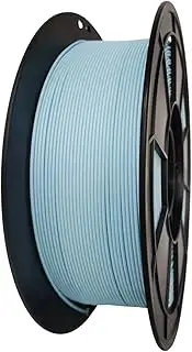 Matte PLA Filament,Matte Ice Blue PLA Filament 1kg, Premium 3D Printing Filament for 50-500mm/s High Speed 3D Printers