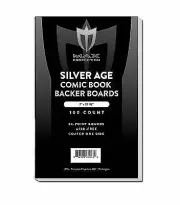 400 Max Pro Silver Age / Era Comic Book ACID FREE Backing Boards white backers