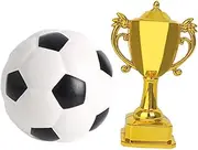 Alasum 1Set Soccer Trophy Award Decor for Parties House Decorations Lightweight Soccer Model Trophy for Classroom Supplies and Home Decor