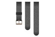 Suunto 20mm Athletic 1 Silicone Strap Black Copper S+M