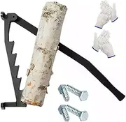 Firewood Kindling Splitter Wall Mount, Kindling Firewood Splitter Cast Iron Power Log Splitter Wood Splitter Fire Cracker Kindling Maker