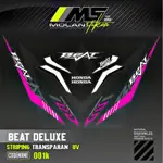 貼花貼紙條紋透明變化 UV BEAT DELUXE MALAYSIA BEAT DELUXE 2020-2024 BEA