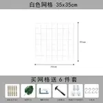 照片牆/牆面裝飾 創意牆上網格置物架壁掛式臥室免打孔照片牆鐵藝宿舍掛牆裝飾掛件『XY27278』