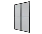 CANOPIA - Screen Door Kit For Garda / Ledro / San Remo Garden Chalet Grey