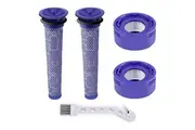 BOOC Washable Vacuum Filter Replacement Kit for Dyson Dyson V8+, V8, V7 2PCE