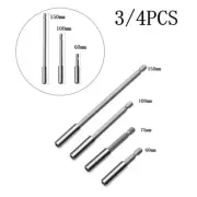 High Quality Magnetic Bit Holder with 4 Extender Rods 1/4 Hex Shank Set