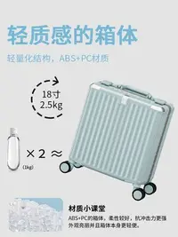 在飛比找Yahoo!奇摩拍賣優惠-RIMOWA/日默瓦行李箱男生小型輕便18寸飛機可帶登機結實