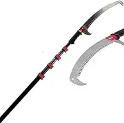 Telescopic Pole Saw Extendable Limb Saw, Tree Pruner Adjustable Garden Pole Saw for Pruning and Pruning High-Altitude Fruit Tree 5.4m/18ft