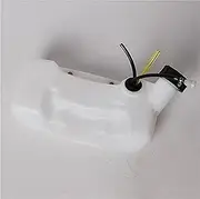 TU43 Sprayer Fuel Tank With Cap, for Mitsubishi, TL43 TL33 TL53 TB43 Knapsack Gasoline Engine Trimmer Brush Cutter Fuel Tank Assembly(BLACK Silver)
