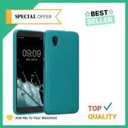 For Alcatel 1 TPU Case Soft Slim Smooth Flexible Protective Cover - Teal Matte