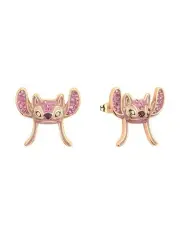 [Couture Kingdom] Disney Lilo and Stitch Angel Crystal Stud Earrings 10mm in Gold