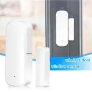 2.4GHz Smart Door Window Contact Sensor Smart Home Door Detectors Wireless Q3P8