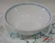 1 Corelle Boutique MONTEVERDE 18-oz SOUP BOWL Cereal Salad *Green Blue Band Rim