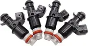 4pc Fuel Injectors Compatible for Honda- 16450-PWA-003 16450-RGA-003 Fuel Injector Car Accessories