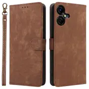 Rfid Blocking Wallet Stand Leather Phone Case For Tecno Pova Neo 3 4g Lh6n, With Strap