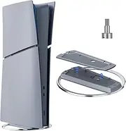 OLCLSS Vertical Stand for PS5 Pro, PS5 Slim & PS5 Consoles - Anti-Slip Base, Anti-Tip Design, Secure Screw, Compatible with PlayStation 5 Pro, Slim & PS5 Models