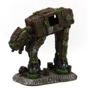 Aquarium Ornament Landscape Resin Robot Dog Ornaments Fish Tank Decoration