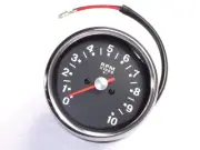 Tach Tachometer 99-0166 Black Triumph Norton BSA smiths replica 4 to 1 ratio