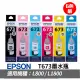 【EPSON】6色墨水組★T673 6色墨水瓶