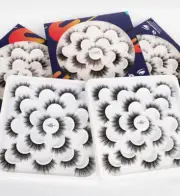 Imitation Mink Eyelash Set Box Natural Thick 30Pairs New 3D False Eyelashes