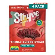 Stryve - Better Than Jerky Steak Snacks Protein Rich, Beef Biltong | 36g Prot...