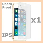Tough Shock Proof Scratch Resistant Screen Protector Film for Apple iPhone 5S 5