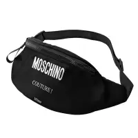 在飛比找Yahoo!奇摩拍賣優惠-男士腰包 Moschino Couture Milano 帶