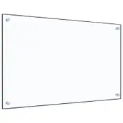 Kitchen Backsplash Transparent 80x50 cm Tempered Glass
