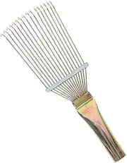 Horse Hair Removal Rake Metal Grooming Brush for Cattle Horses Gentle Grooming