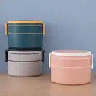 1000ml/1400ml Lunch Container Stackable with Spoon No Odor Bento Box Lightweight