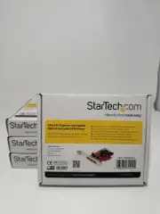 NIB - StarTech- PEXUSBS4 - 4Port PCI-e USB3.0 W SATA Power. UNOPENED