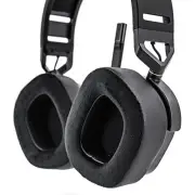 Pair of Soft Foam Ear Pads For Corsair Hs80 Rgb Headphones Ice Gel Cushion Cover