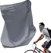 [Nuyhgtr] Face Protector Cover | Neck Gaiter Scarf | Face Scarf, Silk Face Shield Cover, Ear Loop Neck Cover, Bandana Facesscarf, Outdoor Faces Scarf, Neck Gaiter Bandana for Adults