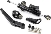 Motorcycle Handlebar Steering Damper for CBR954RR 2002 2003 for CBR929RR 2000 2001 for CBR900RR 2000 2001 Motorcycle Steering Stabilize Damper Mounting Bracket Kit(1802)